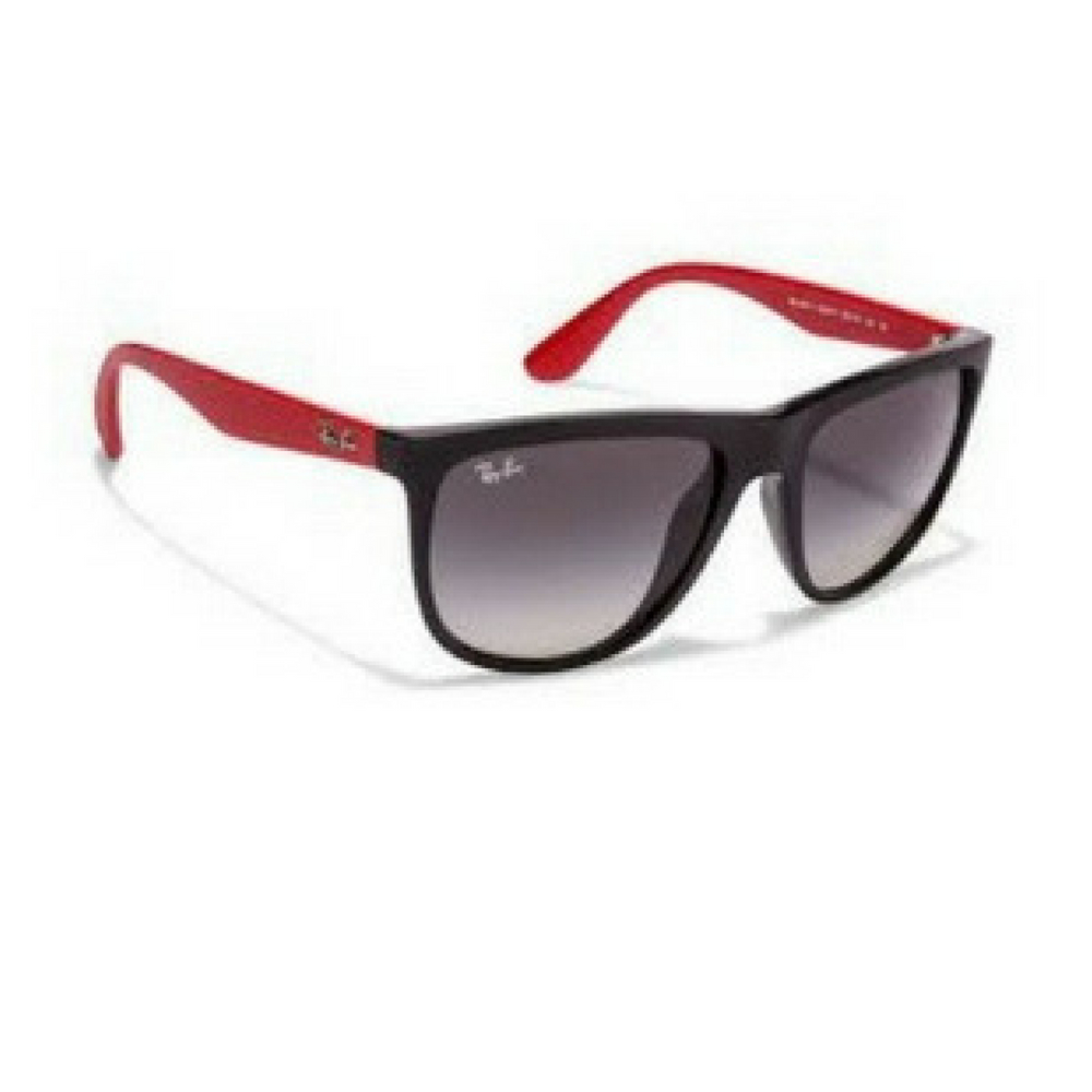 ray ban sunglasses black and red 