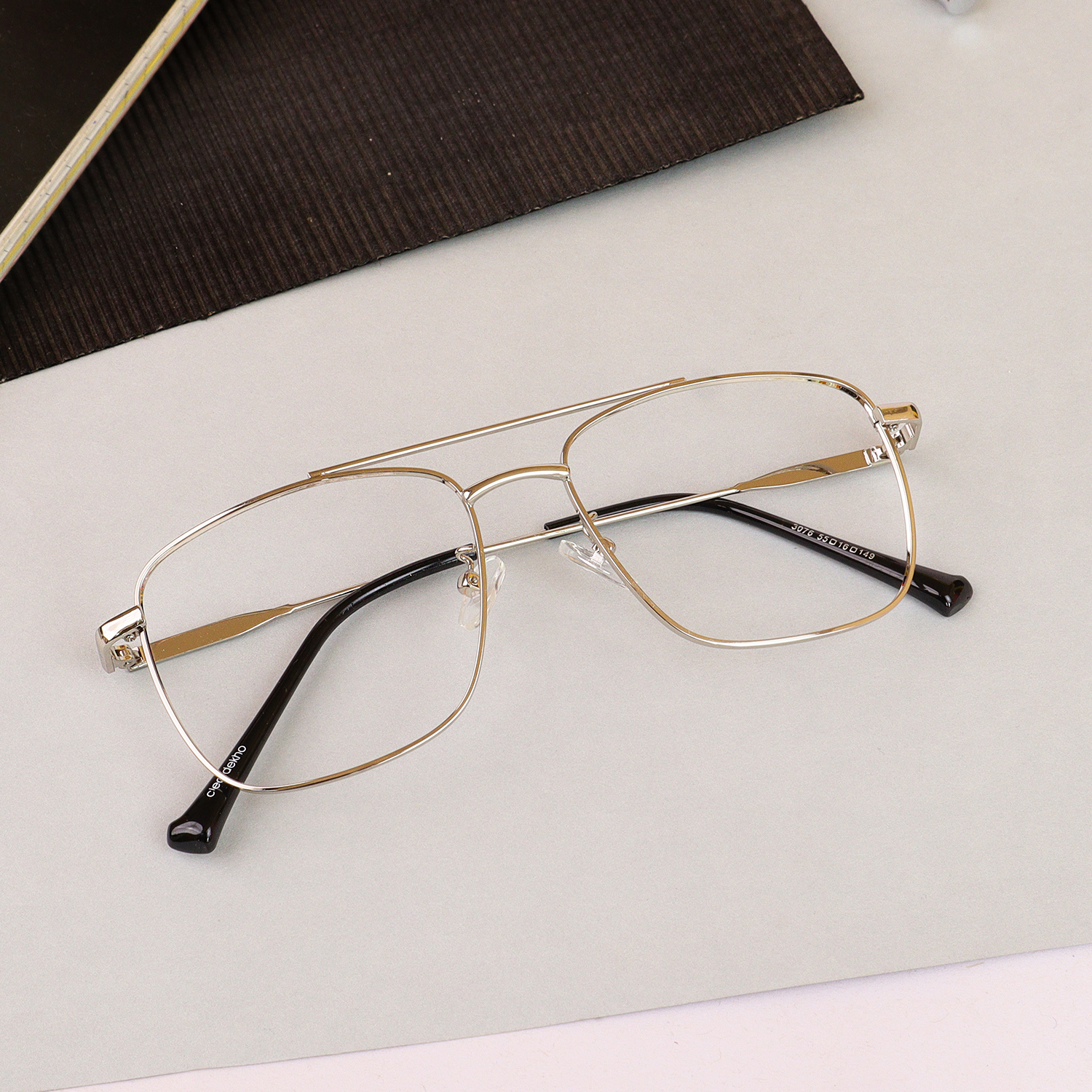 Mirar Clear Full Frame Wayfarer Eyeglasses E50B13406 @ ₹2999